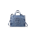 Medium Denim Shopper - Blue